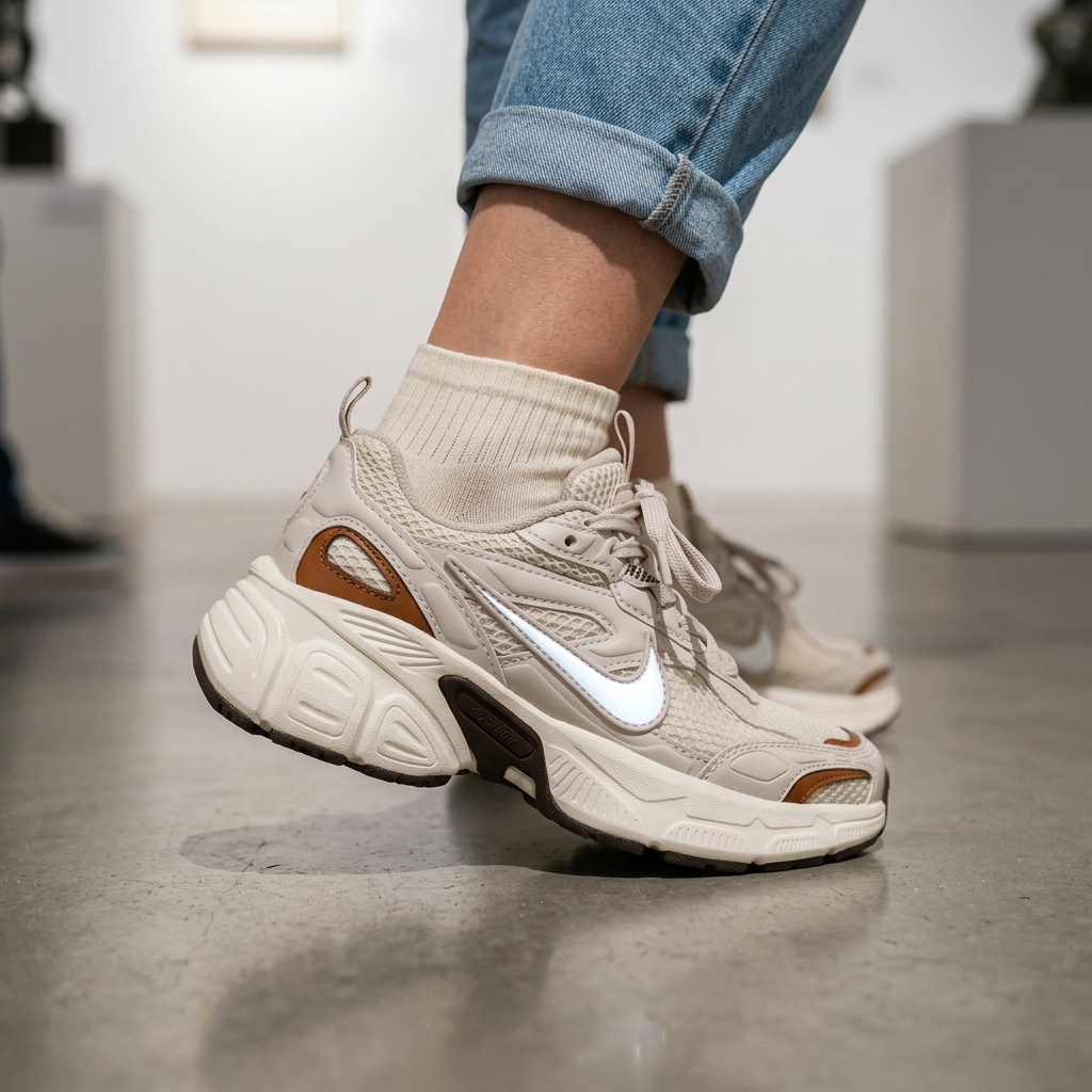 NIKE V5K RUN BEIGE CAFÉ